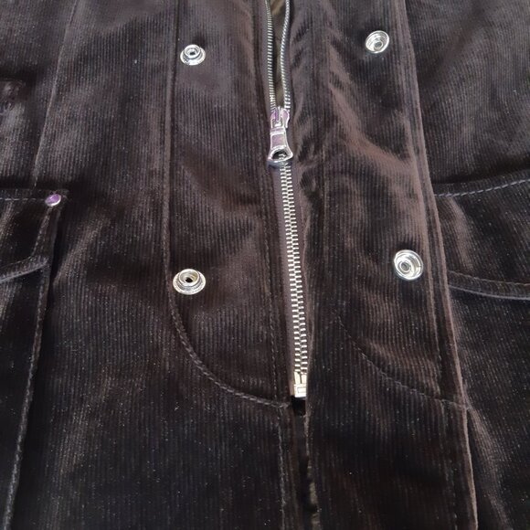 Zara Man SZ 38 Chocolate Brown Men's Quilted Zippered Sport Outdoor Jacket - Picture 8 of 15